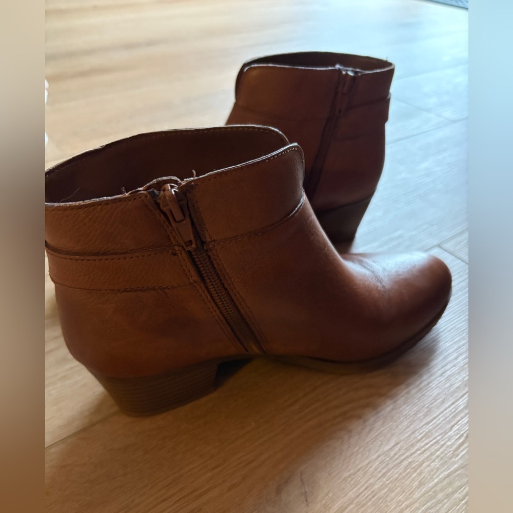 Naturalizer size 8 Brown Leather Ankle Boots - Picture 8 of 8